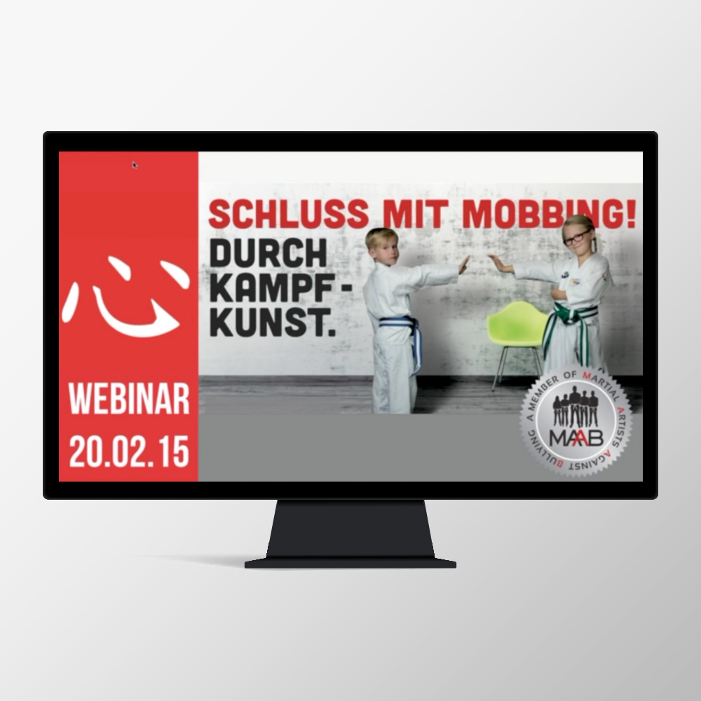 Schluss mit Mobbing! Durch Kampfkunst.
