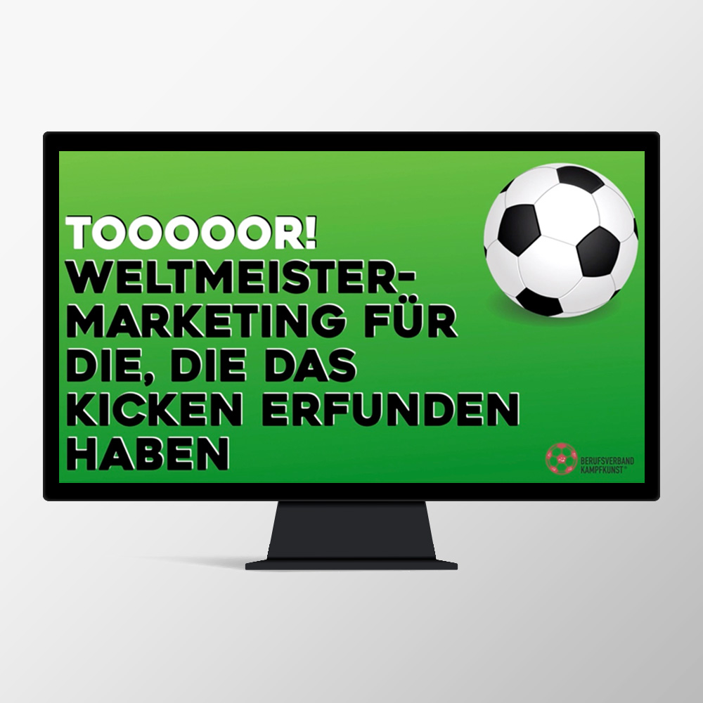Tooooor! Weltmeister-Marketing für die, die das Kicken erfunden haben