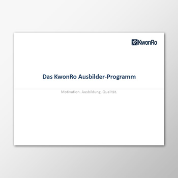 Ausbilderprogramm - Vortrag KwonRo 2015