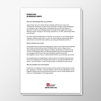 Bleiberate oder - die Wissenschaft dahinter