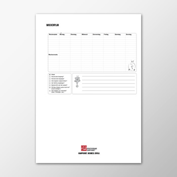 Dein Wochenplan