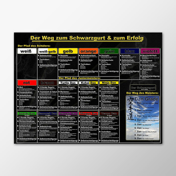 Der Weg zum Schwarzgurt und zum Erfolg