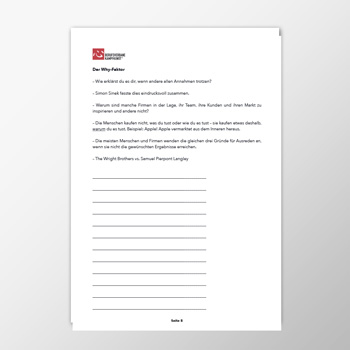 Der Why-Faktor