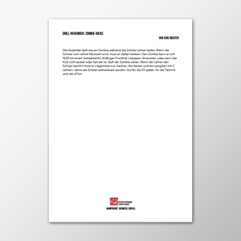 Drill November Zombie-Kicks