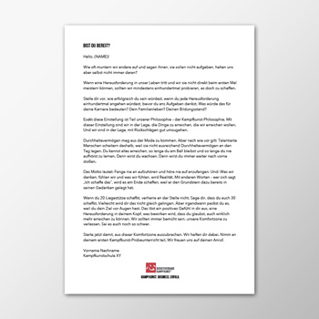 E-Mail - Bist du bereit