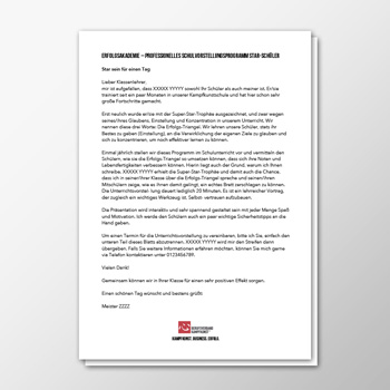 Erfolgsakademie – Schulvorstellungsprogramm Star-Schüler