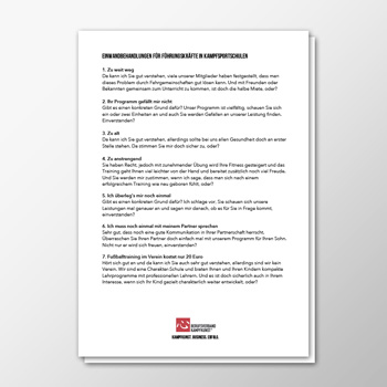 Kommunikation - Einwandbehandlungen für Führungskräfte