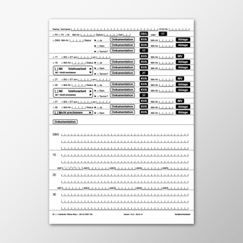 Kontaktverkaufskarte (DIN A4)