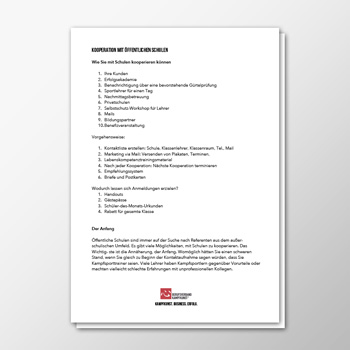 Kooperation mit öffentlichen Schulen