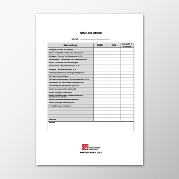 Monatliche Statistik