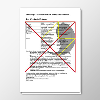 Pressearbeit für Kampfkunstschulen 2