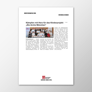 Pressemitteilung - Benefizveranstaltung - Michael Neumaier