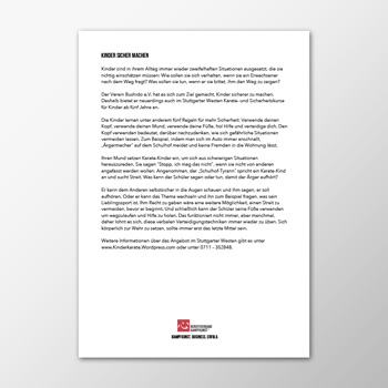 Pressemitteilung - Kinder sicher machen