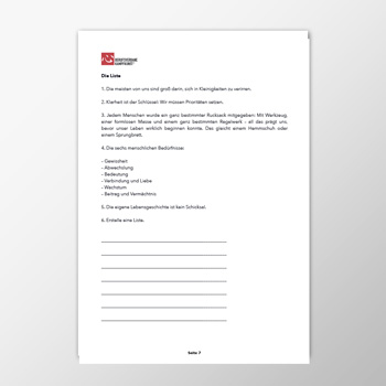 Schulleiter Persönlichkeit die Liste