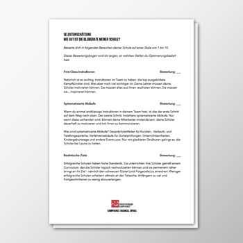 Selbsteinschätzung - Wie gut ist die Bleiberate meiner Schule?