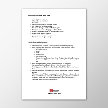 Social Media - Marketing und Ideen