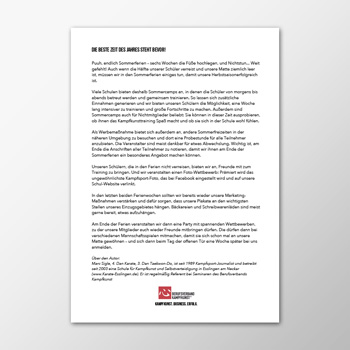 Sommerferien - Die beste Zeit des Jahres steht bevor