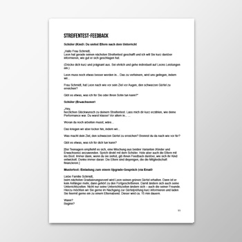 Streifentest_Feedback