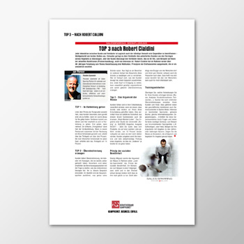 Verkauf - Top 3 Nach Robert Cialdini