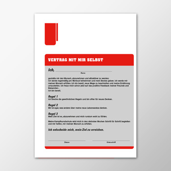 Vertrag mit mir selbst